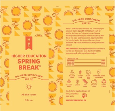 He Spring Break   Inner Label